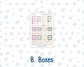 Kit 0307 - Laurel Denise Nancy/Anne Small - Monthly Kit - December - Velvet Hearth