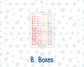 Kit 0254 - Laurel Denise Nancy/Anne Small - Monthly Kit - February - Valentine Village