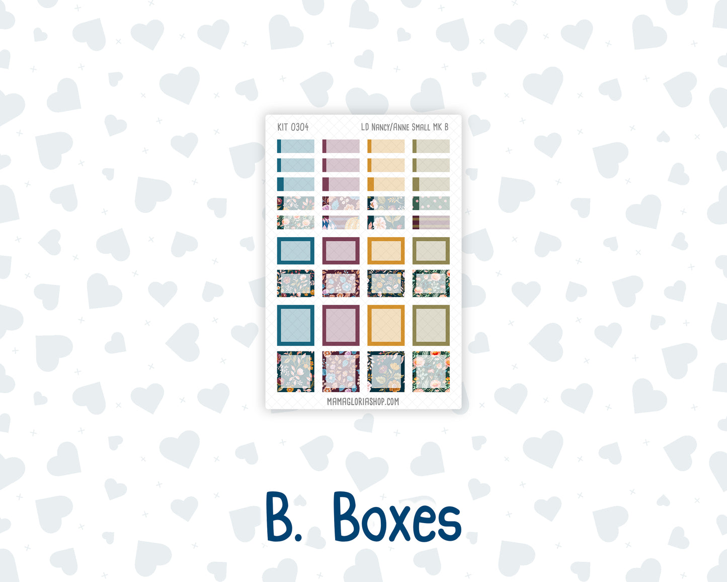 Kit 0304 - Laurel Denise Nancy/Anne Small - Monthly Kit - November - Autumn In Bloom