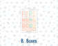 Kit 0278 - Laurel Denise Nancy/Anne Small - Monthly Kit - August - Oops, All Peaches