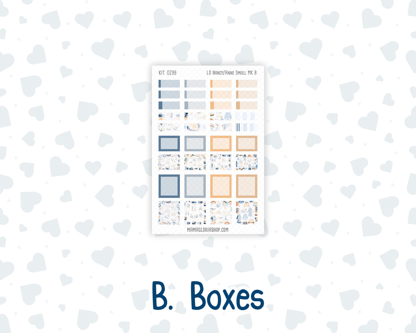 Kit 0299 - Laurel Denise Nancy/Anne Small - Monthly Kit - October - Book Nook