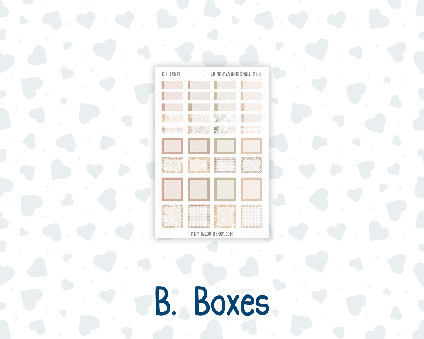 Kit 0301 - Laurel Denise Nancy/Anne Small - Monthly Kit - November - Sunday Comfort