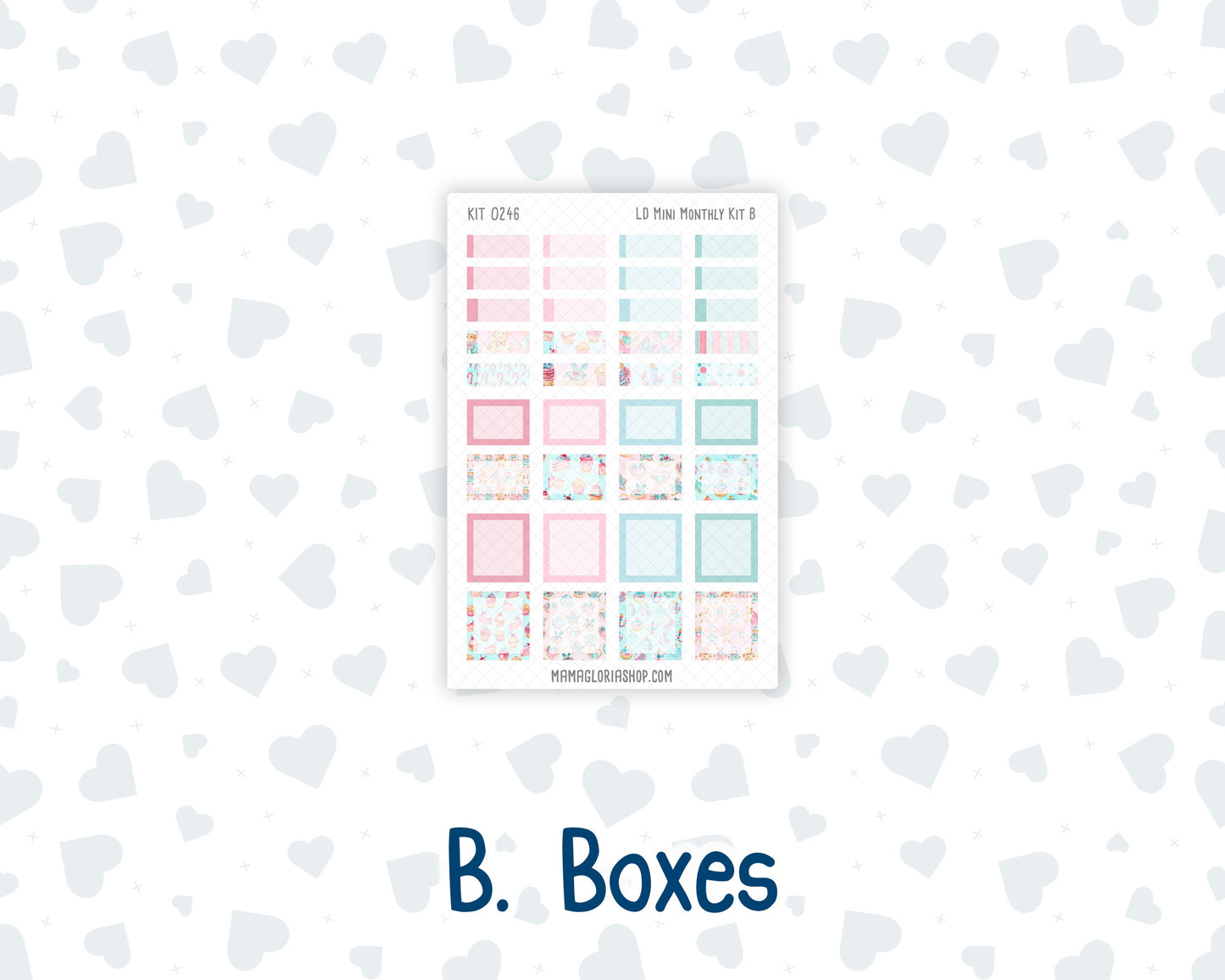 Kit 0246 - Laurel Denise Mini - Monthly Kit - December - Gingerbread Sweets