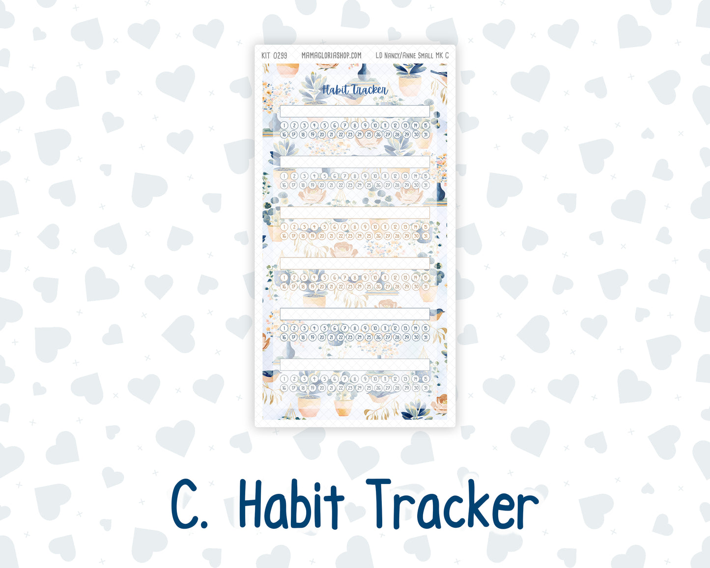 Kit 0299 - Laurel Denise Nancy/Anne Small - Monthly Kit - October - Book Nook