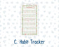 Kit 0244 - Laurel Denise Mini - Monthly Kit - December - Santas Village