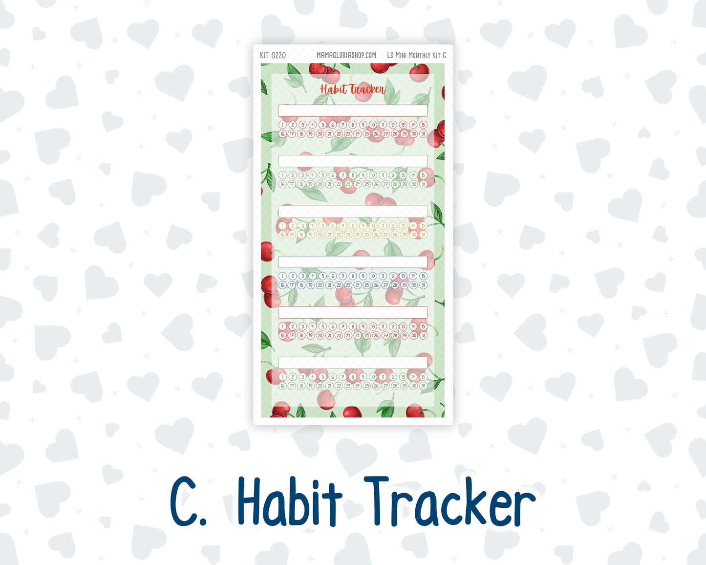 Kit 0220 - Laurel Denise Mini - Monthly Kit - June - June Berries