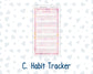 Kit 0253 - Laurel Denise Nancy/Anne Small - Monthly Kit - February - Rosy Daydreams