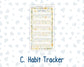 Kit 0265 - Laurel Denise Nancy/Anne Small - Monthly Kit - May - Honeybee Sky