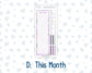 Kit 0263 - Laurel Denise Nancy/Anne Small - Monthly Kit - April - Lavender Drift