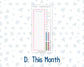 Kit 0262 - Laurel Denise Nancy/Anne Small - Monthly Kit - April - Spring Puffs