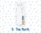 Kit 0299 - Laurel Denise Nancy/Anne Small - Monthly Kit - October - Book Nook