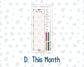 Kit 0307 - Laurel Denise Nancy/Anne Small - Monthly Kit - December - Velvet Hearth