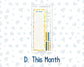 Kit 0274 - Laurel Denise Nancy/Anne Small - Monthly Kit - July - Sunny Lemon Shore