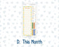 Kit 0229 - Laurel Denise Mini - Monthly Kit - August - Golden Faces