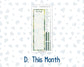 Kit 0264 - Laurel Denise Nancy/Anne Small - Monthly Kit - May - Spring Walk
