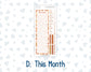 Kit 0241 - Laurel Denise Mini - Monthly Kit - November - Pumpkin Latte