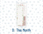 Kit 0308 - Laurel Denise Nancy/Anne Small - Monthly Kit - December - Knit & Holly