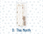 Kit 0303 - Laurel Denise Nancy/Anne Small - Monthly Kit - November - Into The Woods