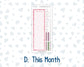 Kit 0253 - Laurel Denise Nancy/Anne Small - Monthly Kit - February - Rosy Daydreams