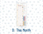 Kit 0305 - Laurel Denise Nancy/Anne Small - Monthly Kit - December - Sugarplum Parade