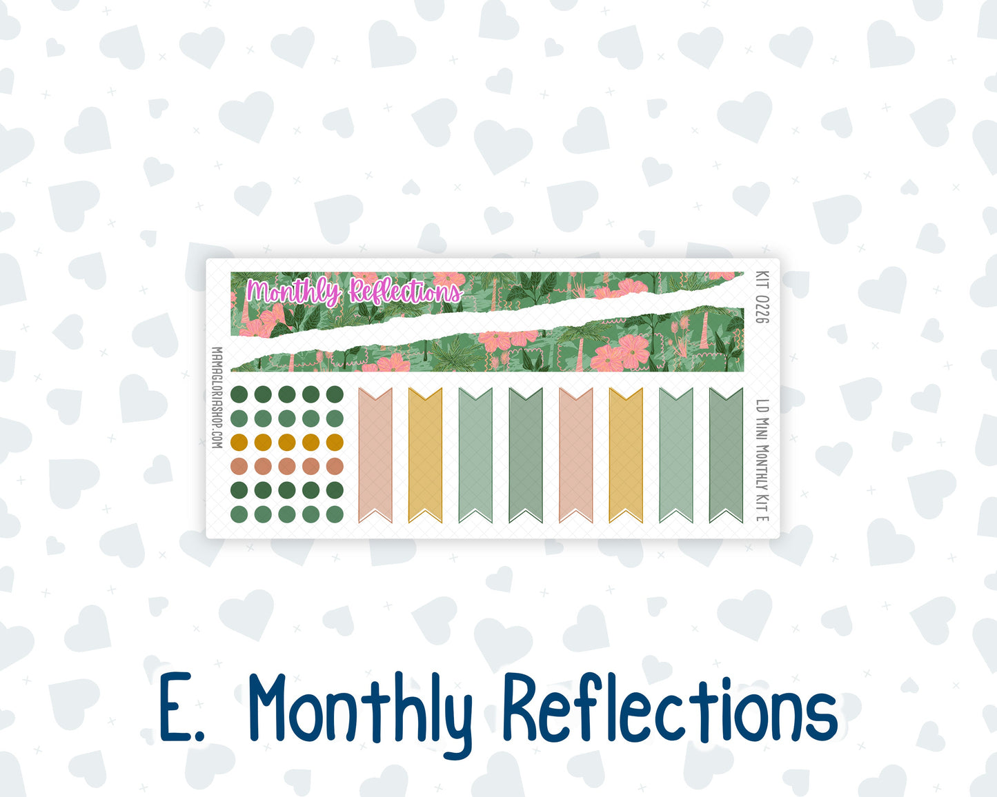 Kit 0226 - Laurel Denise Mini - Monthly Kit - July - Tropical Whimsy
