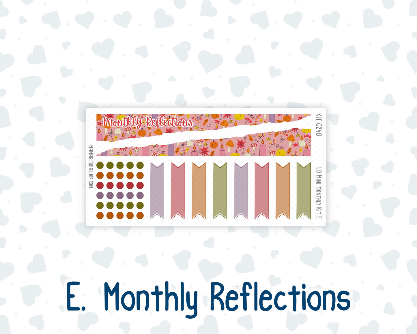 Kit 0240 - Laurel Denise Mini - Monthly Kit - November - Cozy Thanksgiving