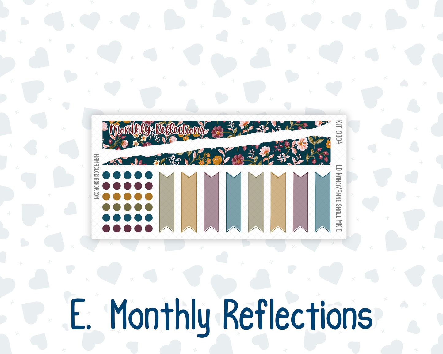 Kit 0304 - Laurel Denise Nancy/Anne Small - Monthly Kit - November - Autumn In Bloom