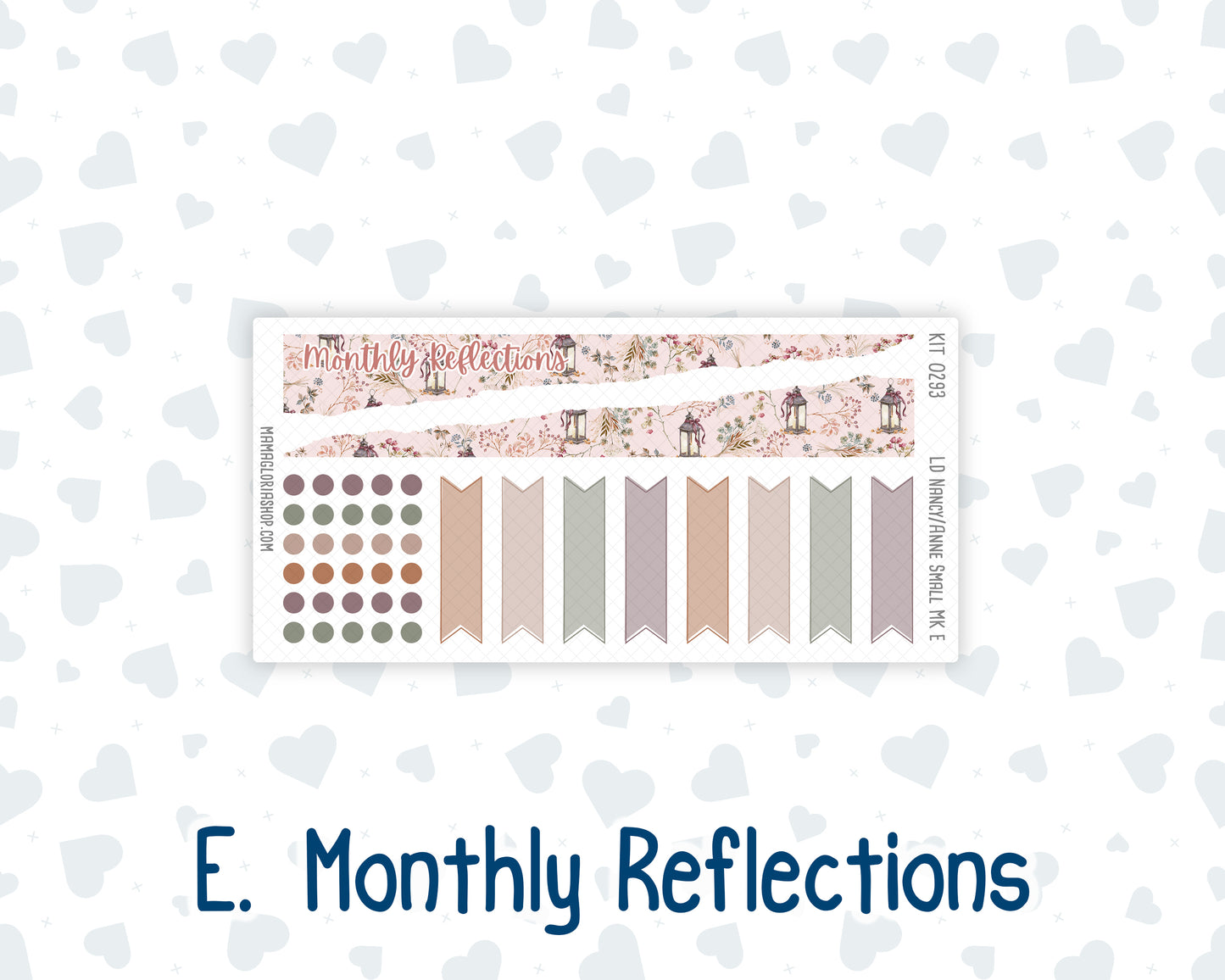 Kit 0293 - Laurel Denise Nancy/Anne Small - Monthly Kit - September - Fleur de Provence
