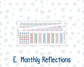 Kit 0262 - Laurel Denise Nancy/Anne Small - Monthly Kit - April - Spring Puffs