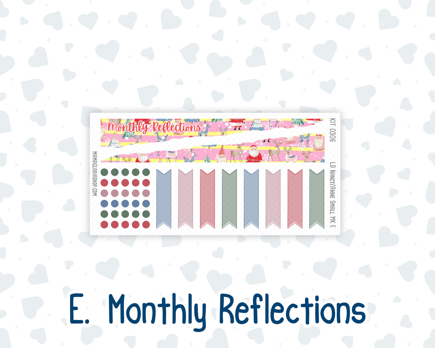 Kit 0306 - Laurel Denise Nancy/Anne Small - Monthly Kit - December - Jolly Mischief