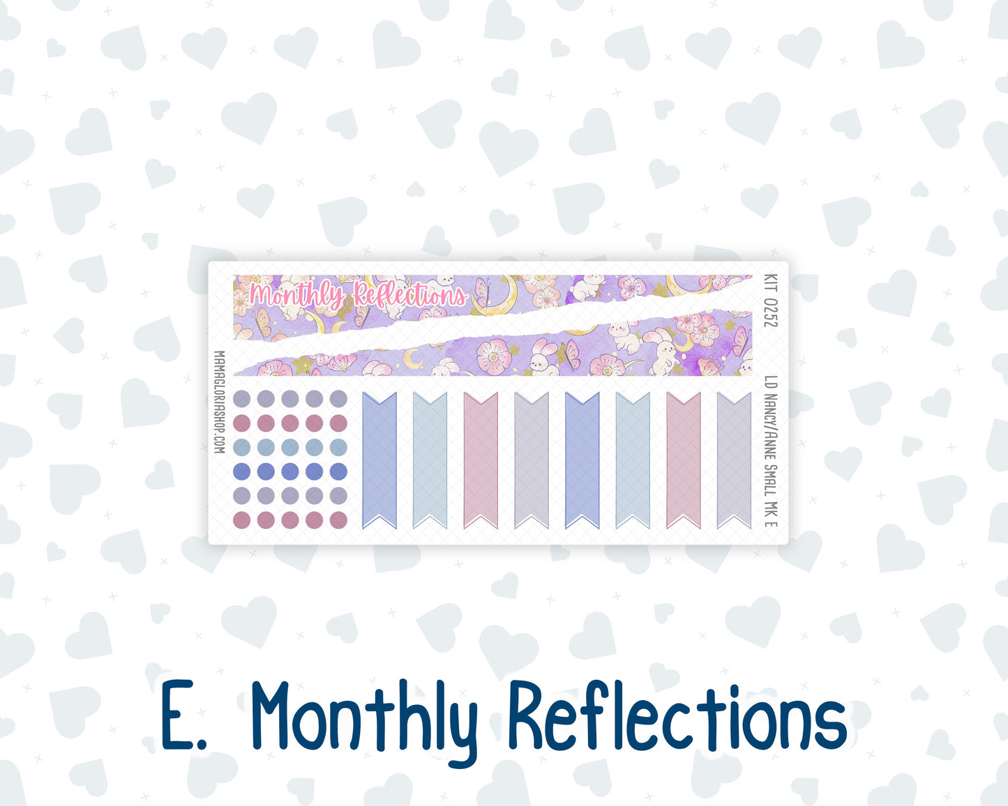 Kit 0252 - Laurel Denise Nancy/Anne Small - Monthly Kit - February - Tokyo Candy Cloud