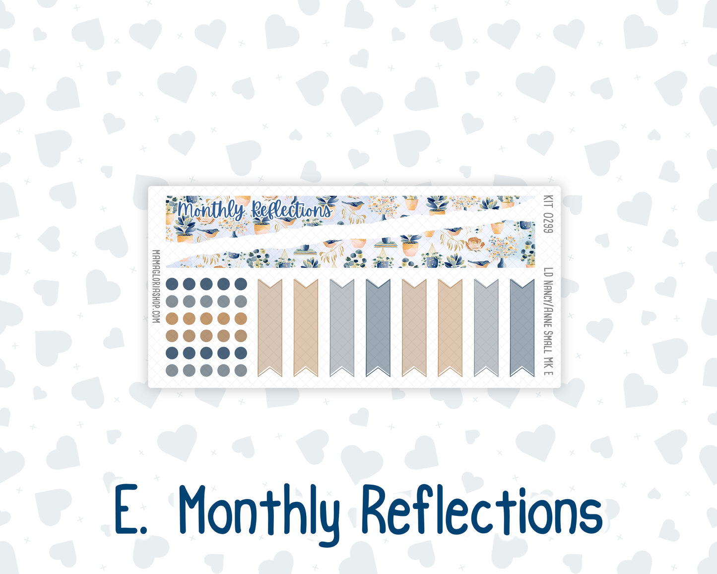 Kit 0299 - Laurel Denise Nancy/Anne Small - Monthly Kit - October - Book Nook