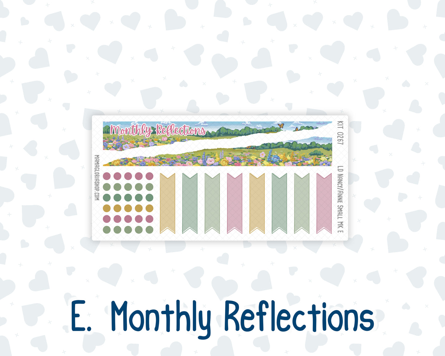 Kit 0267 - Laurel Denise Nancy/Anne Small - Monthly Kit - May - Flowers For Mama