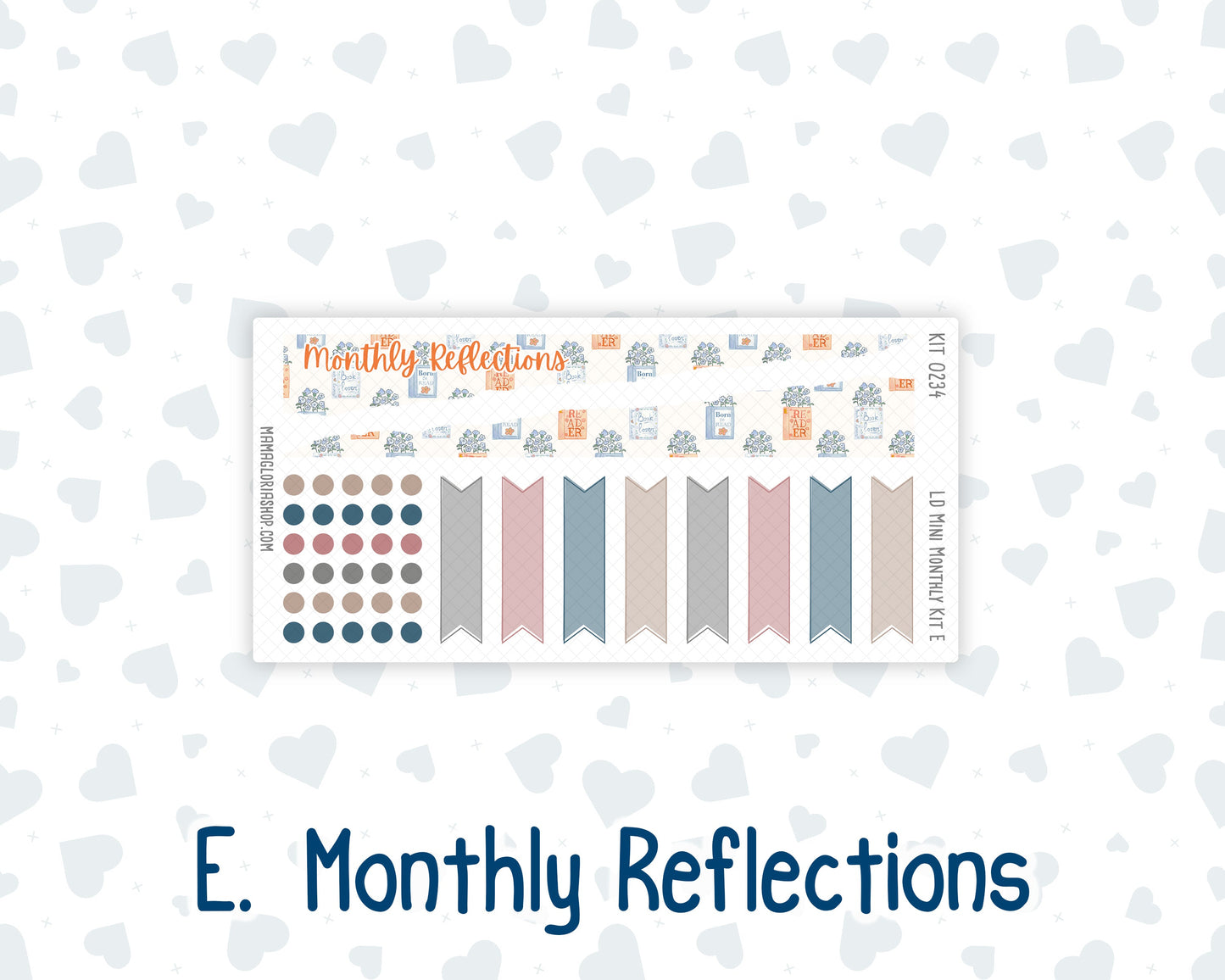 Kit 0234 - Laurel Denise Mini - Monthly Kit - September - REF - Kit 0234 – Reader’s Escape - September