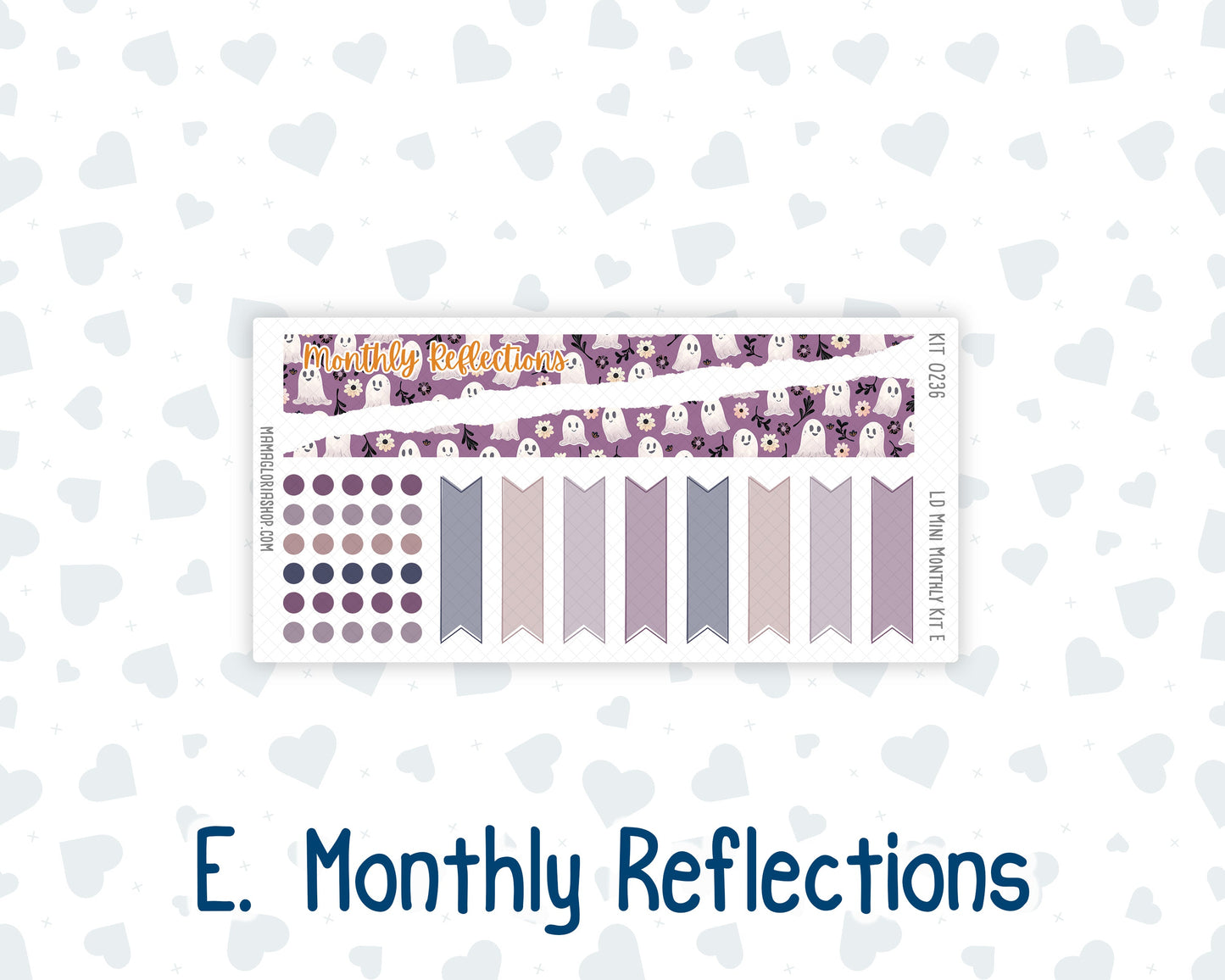 Kit 0236 - Laurel Denise Mini - Monthly Kit - October - Sweet & Spooky