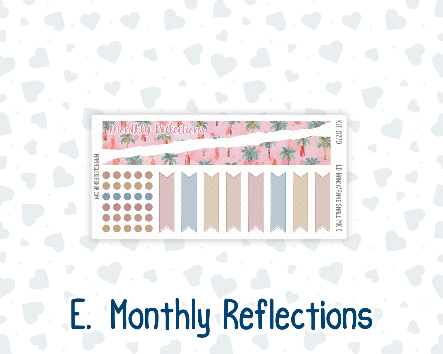 Kit 0270 - Laurel Denise Nancy/Anne Small - Monthly Kit - June - Beachside Bliss