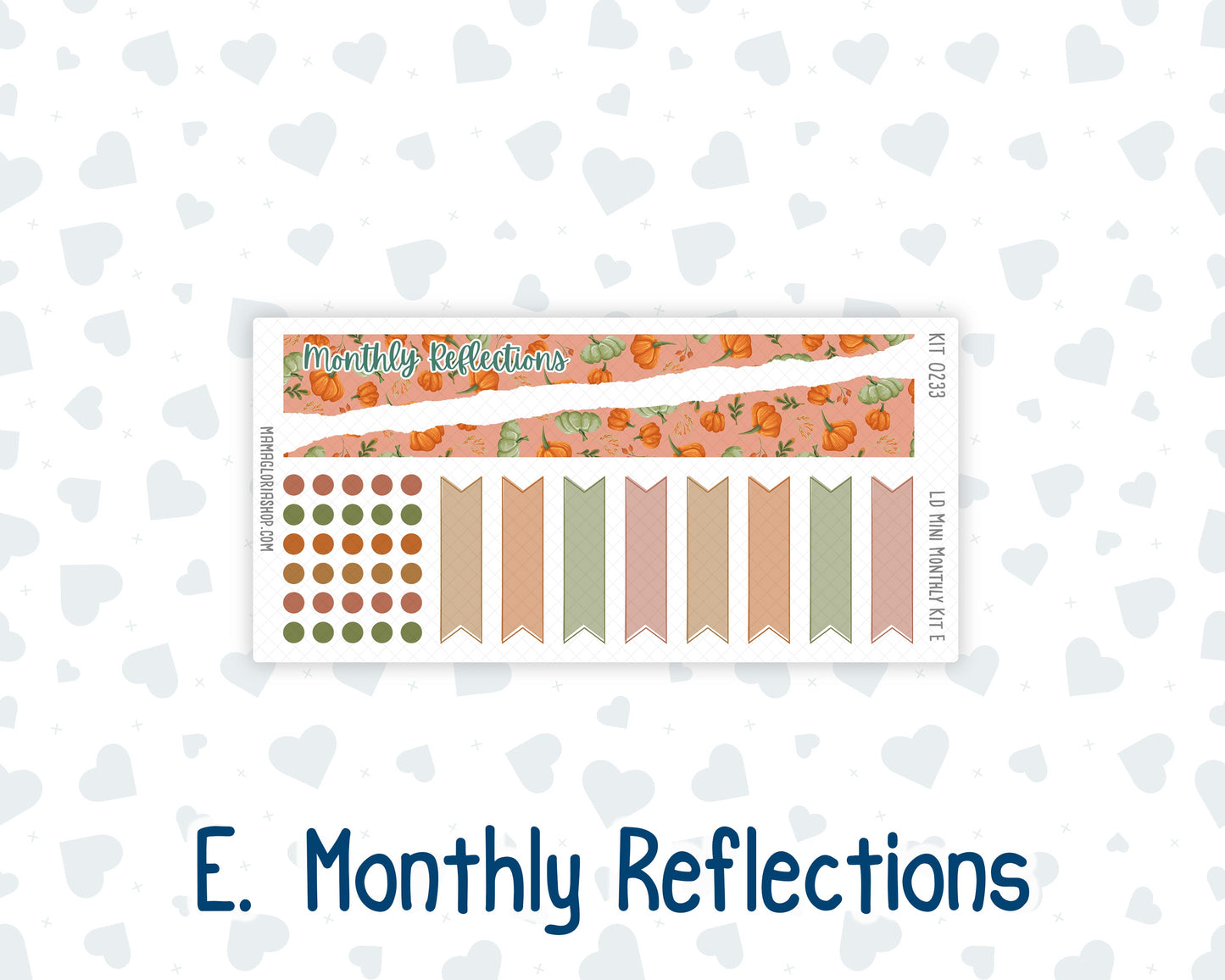 Kit 0233 - Laurel Denise Mini - Monthly Kit - September - Cinnamon Days