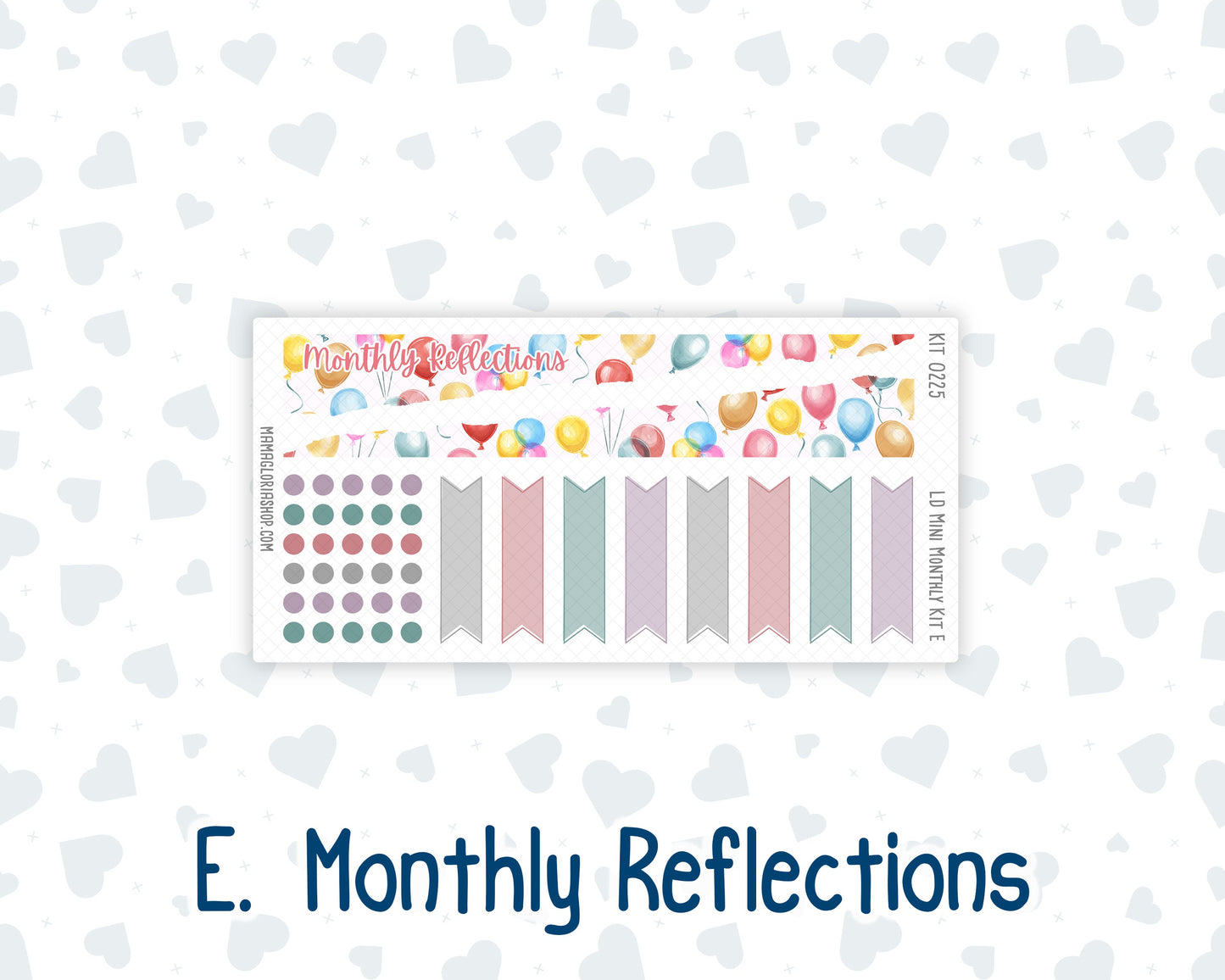 Kit 0225 - Laurel Denise Mini - Monthly Kit - July - Carnival Joy