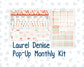 Kit 0235 - Laurel Denise Pop-Up - Monthly Kit - September - Apple Orchard