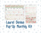 Kit 0244 - Laurel Denise Pop-Up - Monthly Kit - December - Santas Village