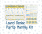 Kit 0219 - Laurel Denise Pop-Up - Monthly Kit - May - Bee's Business