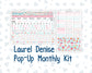 Kit 0246 - Laurel Denise Pop-Up - Monthly Kit - December - Gingerbread Sweets