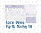 Kit 0213 - Laurel Denise Pop-Up - Monthly Kit - April - Provence