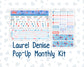 Kit 0224 - Laurel Denise Pop-Up - Monthly Kit - July - Patriotic Parade