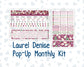 Kit 0185 - Laurel Denise Pop-Up - Monthly Kit - September - Wine Time