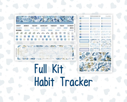 Kit 0249 - Laurel Denise The Jo Planner - Monthly Kit - January - Icy Lace