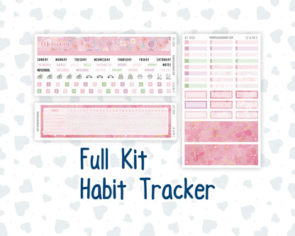 Kit 0253 - Laurel Denise The Jo Planner - Monthly Kit - February - Rosy Daydreams