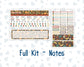 Kit 0302 - Laurel Denise The Jo Planner - Monthly Kit - November - Thankful Season