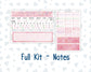 Kit 0253 - Laurel Denise The Jo Planner - Monthly Kit - February - Rosy Daydreams