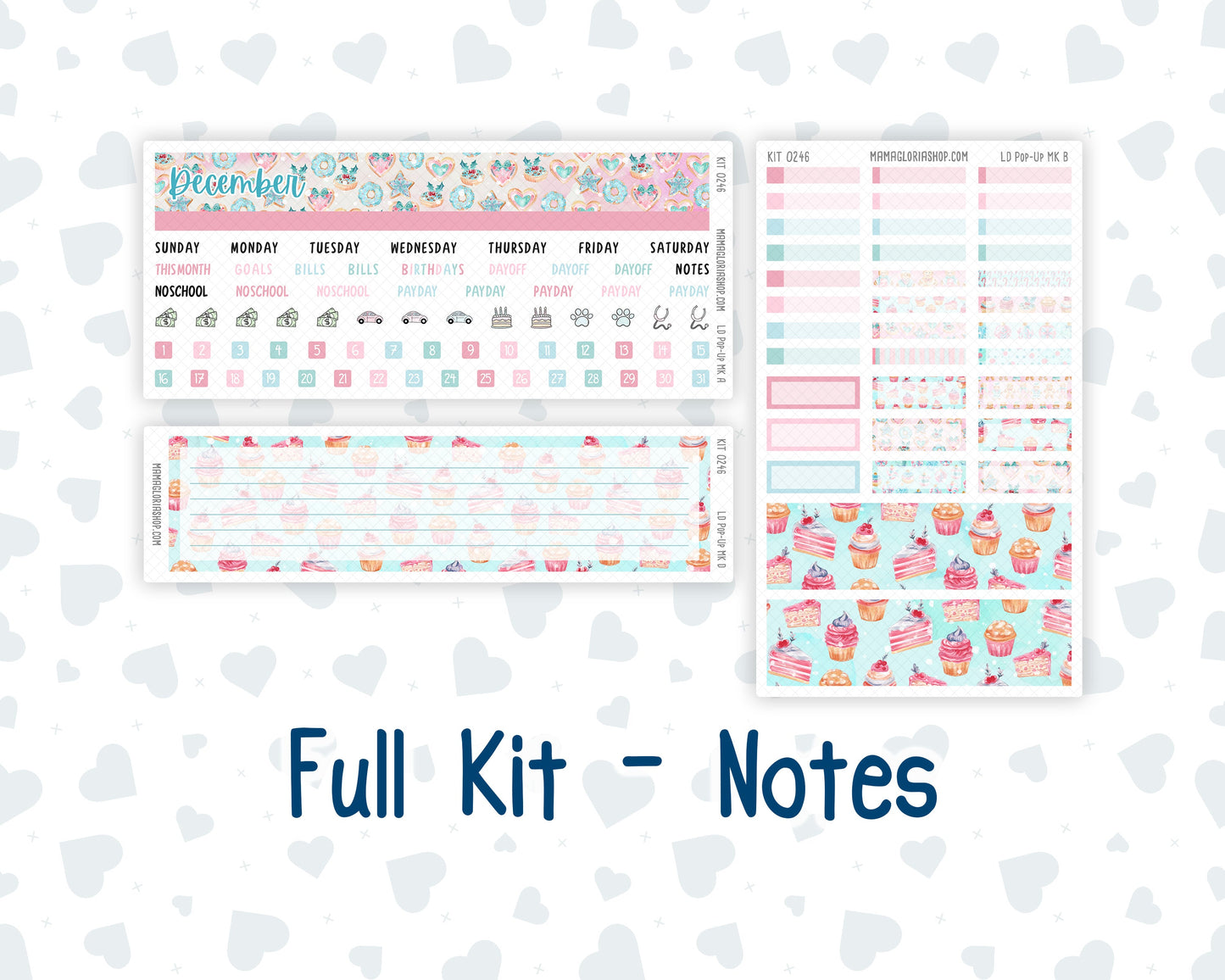 Kit 0246 - Laurel Denise Pop-Up - Monthly Kit - December - Gingerbread Sweets